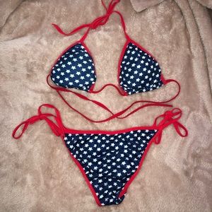 America cheeky bikini